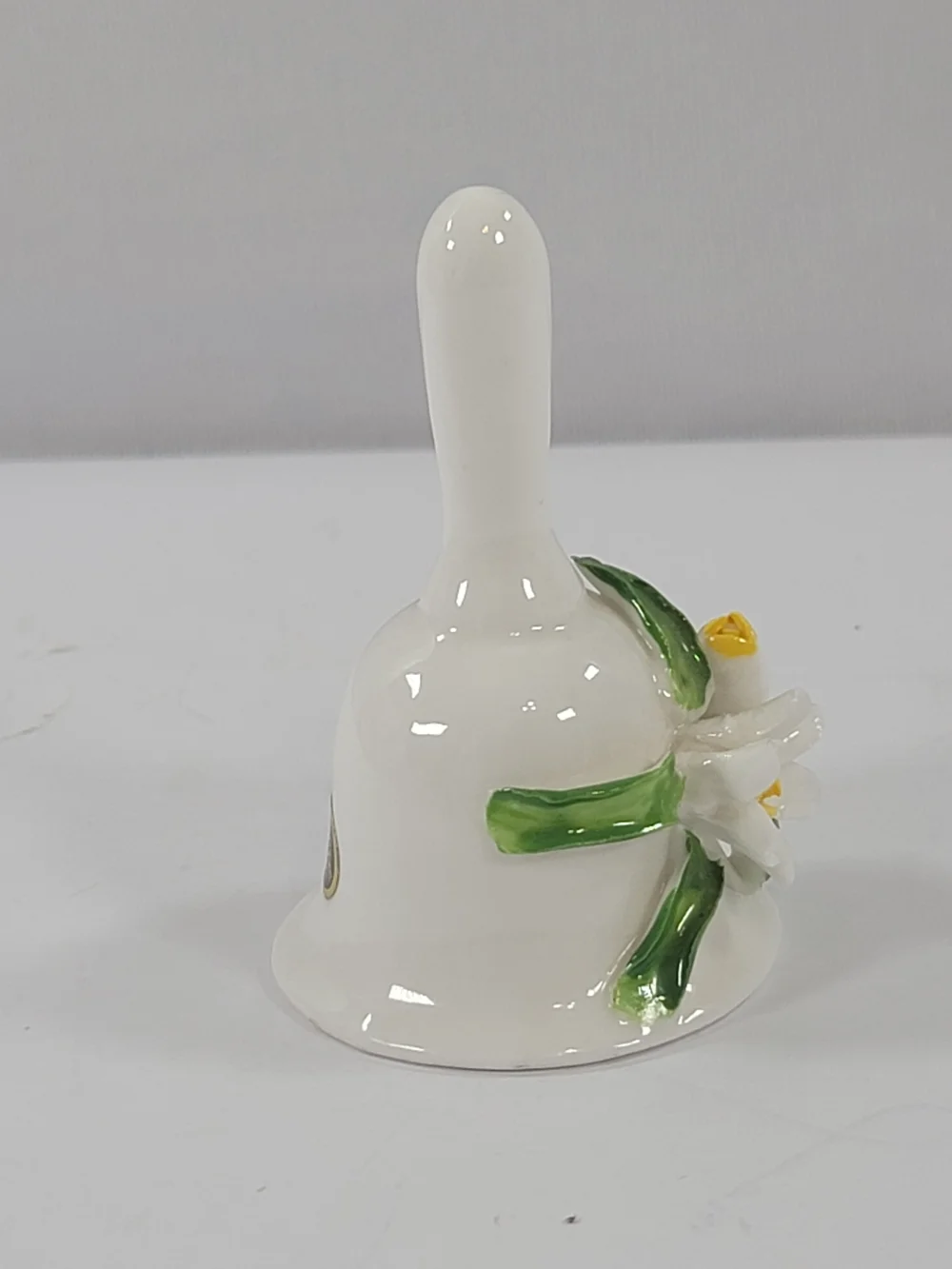 Vintage Porcelain Bell Materpiece Bone China Flower Design Collectibles